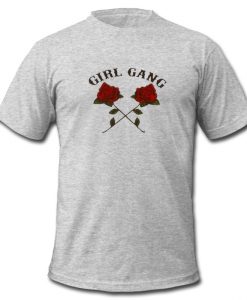 Girl Gang Rose T shirt