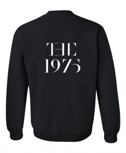 the 1975 logo sweatshirt back