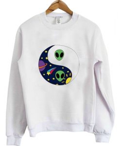 Alien Ying Yang Sweatshirt