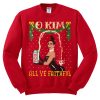 Kim Kardashian Ugly Christmas Sweatshirt