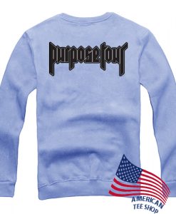 Purpose Tour Sweatshirt Back