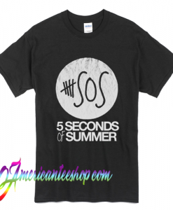 5 SOS 5 Seconds of Summer Logo T Shirt
