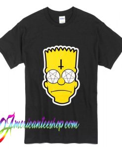 Bart Simpsons Satanic You T Shirt