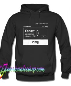 Xanax Alprazolam Tablets Hoodie