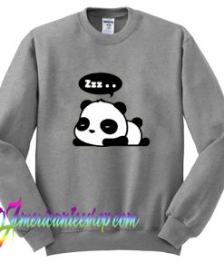 Zzz Sleeping Panda Sweatshirt