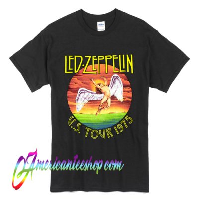 Led Zeppelin US Tour 1975 T Shirt