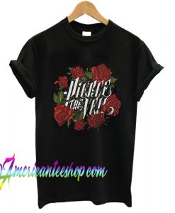 Pierce The Veil Rose Logo T shirt