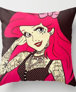 Punked Ariel Pillow Case