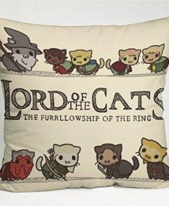 The Lord of the Cats Pillow Case