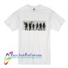 The Walking Dead The Usual Dead Police Lineup T Shirt