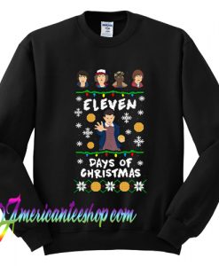 Ugly Christmas Gifts For Stranger Things Fans Xmas Sweatshirt