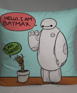 i am baymax i am groot Pillow Case