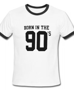 Born in the 90s Ringer Shirt