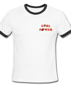 GIRL POWER Ringer Shirt