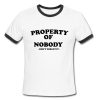 Property of nobody Ringer Shirt