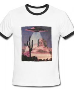 Space Ufo Ringer Shirt