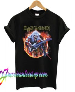 Eddie Bass Iron Maiden T shirt