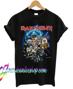 Iron Maiden Best Of The Beast Heavy Metal Hard Rock T shirt
