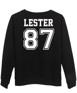 Lester 87 sweatshirt back