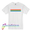 Rainbow Line T Shirt