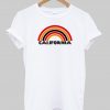 Rainbow california T Shirt