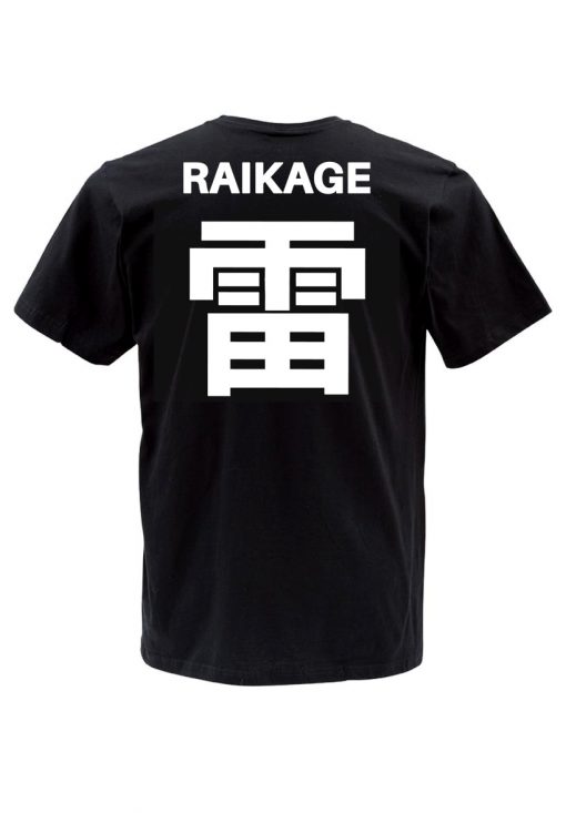 Raikage T Shirt Back