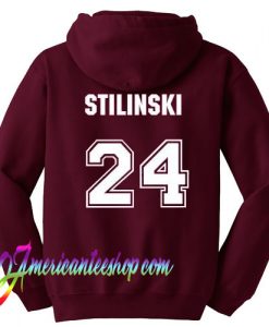 Teen Wolf Stilinski 24 Hoodiet Back