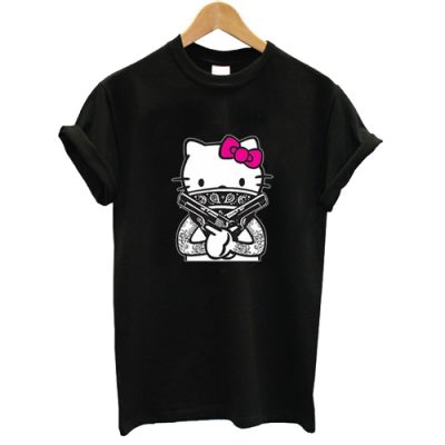 Gangster Hello Kitty T shirt