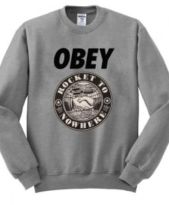 Obey Rocket To Nowhere Sweatshirt