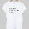 P.Sherman 42 Wallaby Way Sydney T shirt
