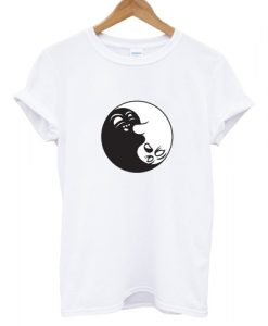 Yin Yang Ghost T shirt