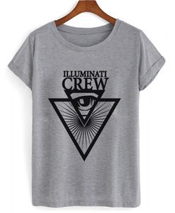 illuminati crew Logo T shirt