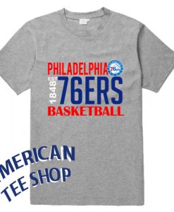 Philadelphia 76ers Basketball 1848 T Shirt