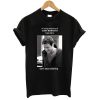 In Loving Memory Of cory monteith don't stop believing T shirt
