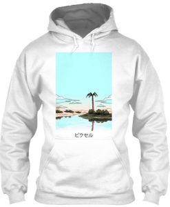 Lonely Palm Tree Hoodie