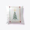 Merry Christmas Tree Pillow Case