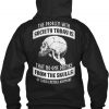 The Problem With Society Hoodie Back