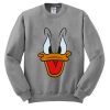 Donald Duck Face Sweatshirt