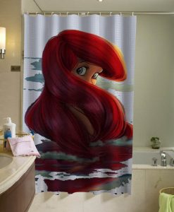 Ariel Disney shower curtain