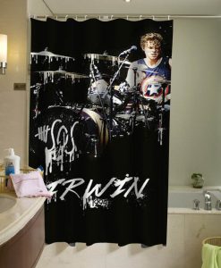 Ashton Irwin curtain, 5sos Luke Hemmings Shower Curtain