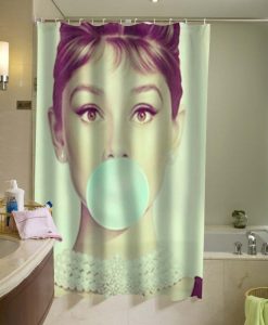 Audrey Hepburn Shower Curtain