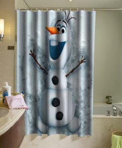 Disney Frozen Olaf The Snowman Shower Curtain
