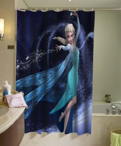 Disney Frozen Snow Queen Elsa Custom Shower Curtain