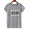 Floral Sam Hunt Logo T shirt