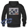 Japanese the Grate Wave Division Hoodie Back