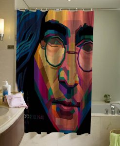 John Lennon Art Shower Curtain