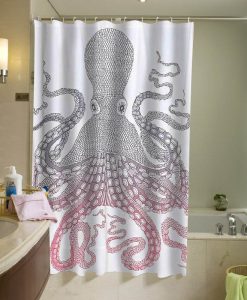 Nate Duval Giant Octopus Shower Curtain