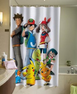 Pokemon Shower Curtain