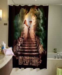 Rock Shower Curtain Led Zeppelin Shower Curtain
