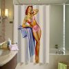 Sexy Pin Up Girl Shower Curtain